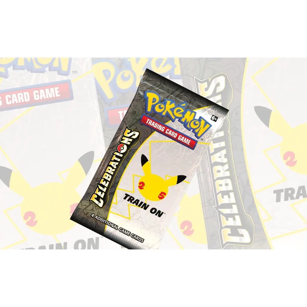 Pokemon TCG 25th Anniversary Celebrations Booster Packs TCG